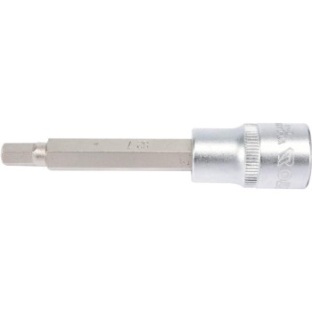 YATO Hosszú bit dugókulcs Imbusz 1/2' 7 mm CrV (YT-04393) YATO Hosszú bit dugókulcs Imbusz 1/2' 7 mm CrV (YT-04393)