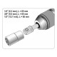 YATO Dugókulcs adapter készlet 3 részes SDS-Plus - 1/4', 3/8', 1/2' négyszög (YT-04686)