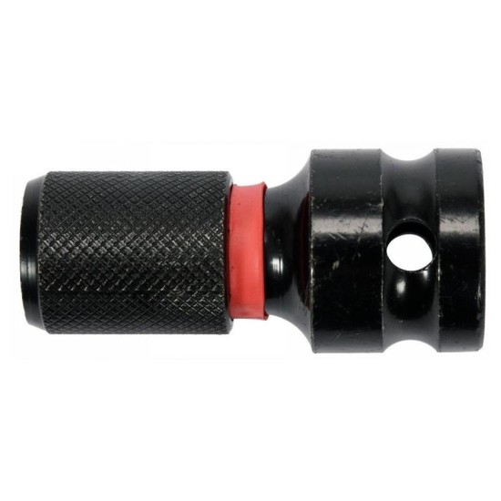 YATO Bithegy adapter 1/2' négyszög-1/4' Hex 50 mm (nagy nyomatékhoz) (YT-04691)