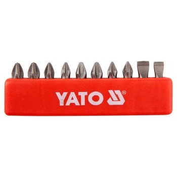 YATO Bithegy készlet 10 részes 25 mm (YT-0482)