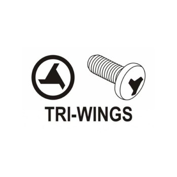 YATO Bithegy Tri-Wing TW0 + TW1 x 100 mm (2 db/cs) (YT-0493)
