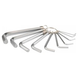 YATO Imbuszkulcs készlet 10 részes 1,5-10 mm CrV (YT-0504) YATO Imbuszkulcs készlet 10 részes 1,5-10 mm CrV (YT-0504)