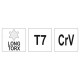 YATO Torx kulcs T7 hosszú (YT-05491)