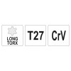 YATO Torx kulcs T27 hosszú (YT-05498)