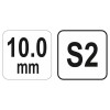 YATO Imbusz T-kulcs 10 mm / 22 x 200 mm S2 (YT-05581)