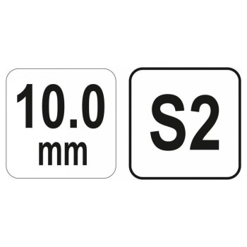 YATO Imbusz T-kulcs 10 mm / 22 x 200 mm S2 (YT-05581)