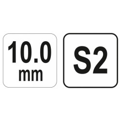 YATO Gömbfejű imbusz T-kulcs 10 mm / 22 x 200 mm S2 (YT-05594) YATO Gömbfejű imbusz T-kulcs 10 mm / 22 x 200 mm S2 (YT-05594)