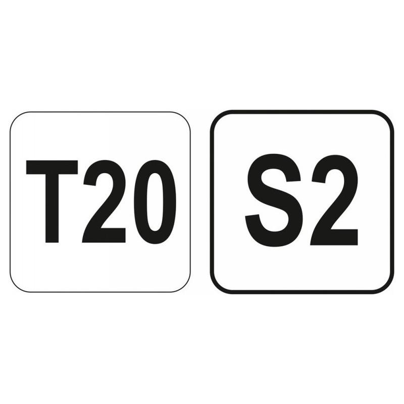 YATO T-kulcs T20 / 130 mm S2 (YT-05605)