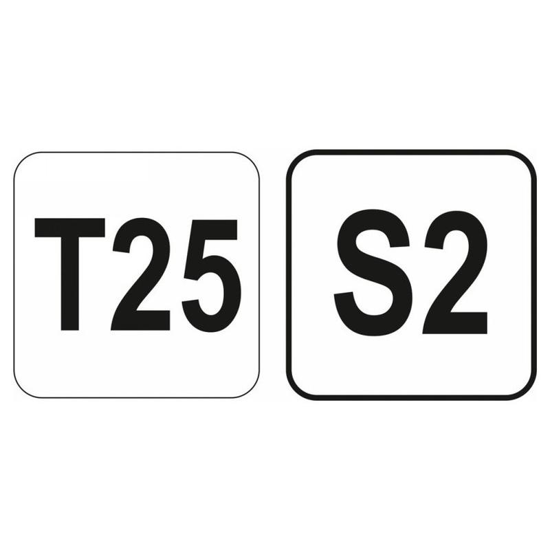 YATO T-kulcs T25 / 130 mm S2 (YT-05606)
