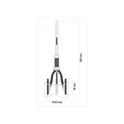 YATO Henger hónoló 19-63 mm (YT-05810) YATO Henger hónoló 19-63 mm (YT-05810)