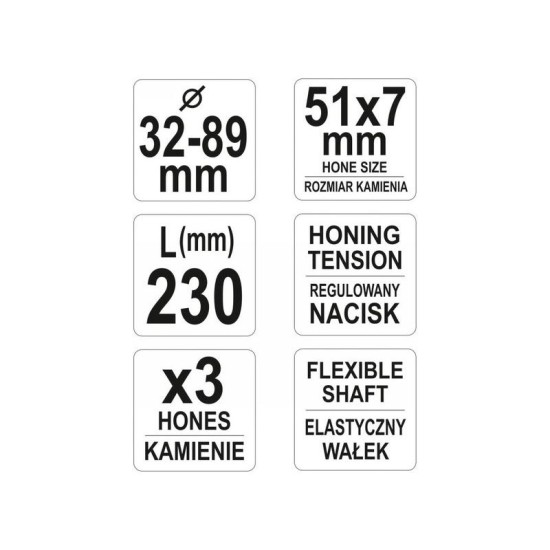 YATO Henger hónoló 32-89 mm (YT-05811)