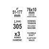 YATO Henger hónoló 51-177 mm (YT-05812)
