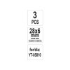 YATO Cserélhető pofa hónolóhoz 28 x 6 mm (3 db/cs) (YT-05815)