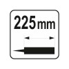 YATO Kittkinyomó pisztoly 300 ml erősített profi (YT-6753)