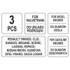 YATO Vezérlés rögzítő készlet 3 részes (Diesel és benzin) Renault Nissan Opel (YT-06014) YATO Vezérlés rögzítő készlet 3 részes (Diesel és benzin) Renault Nissan Opel (YT-06014)