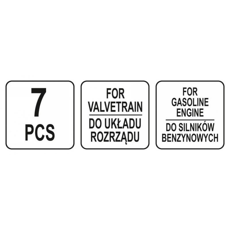 YATO Vezérlés rögzítő készlet 7 részes (benzin) Ford Volvo (YT-06029) YATO Vezérlés rögzítő készlet 7 részes (benzin) Ford Volvo (YT-06029)