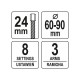 YATO Vezérműtengely lánckerék és szíjtárcsa lehúzó 60-90 mm (YT-06340) YATO Vezérműtengely lánckerék és szíjtárcsa lehúzó 60-90 mm (YT-06340)