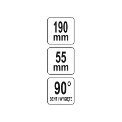 YATO Seeger fogó 190 mm belső 90° hosszú (YT-06561)