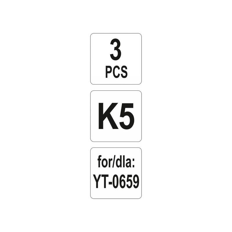 YATO Tartalék pengék YT-0659 szélvédőkivágó késhez (3 db/cs) (YT-06590)
