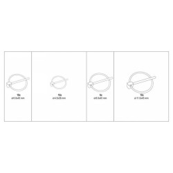 YATO Rugós biztosítószeg készlet 50 részes (YT-06787)