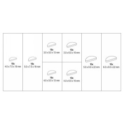 YATO Íves retesz készlet 80 részes (YT-06790) YATO Íves retesz készlet 80 részes (YT-06790)