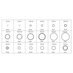 YATO O-gyűrű készlet 225 db (YT-06877) YATO O-gyűrű készlet 225 db (YT-06877)