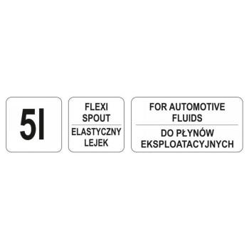 YATO Olajbetöltő kanna 5 liter (YT-06985)