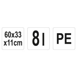 YATO Olajleeresztő tartály 8 liter (YT-06995)