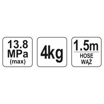 YATO Kézi zsírzó pumpa 4 kg (YT-07061) YATO Kézi zsírzó pumpa 4 kg (YT-07061)