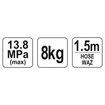 YATO Kézi zsírzó pumpa 8 kg (YT-07063) YATO Kézi zsírzó pumpa 8 kg (YT-07063)