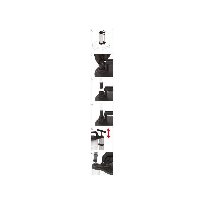 YATO Kézi olajleszívó pumpa 9 liter (YT-07087)