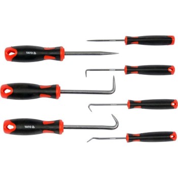 YATO Tömítéskiszedő kampó készlet 7 részes (YT-08425) YATO Tömítéskiszedő kampó készlet 7 részes (YT-08425)