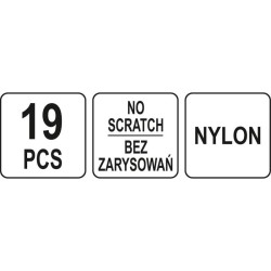 YATO Kárpitkiszedő készlet 19 részes (YT-08442)