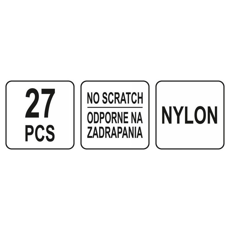 YATO Kárpitkiszedő készlet 27 részes (YT-08443)