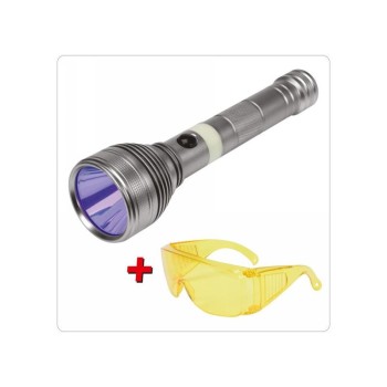 YATO Akkus UV zseblámpa + szemüveg (YT-08588) YATO Akkus UV zseblámpa + szemüveg (YT-08588)