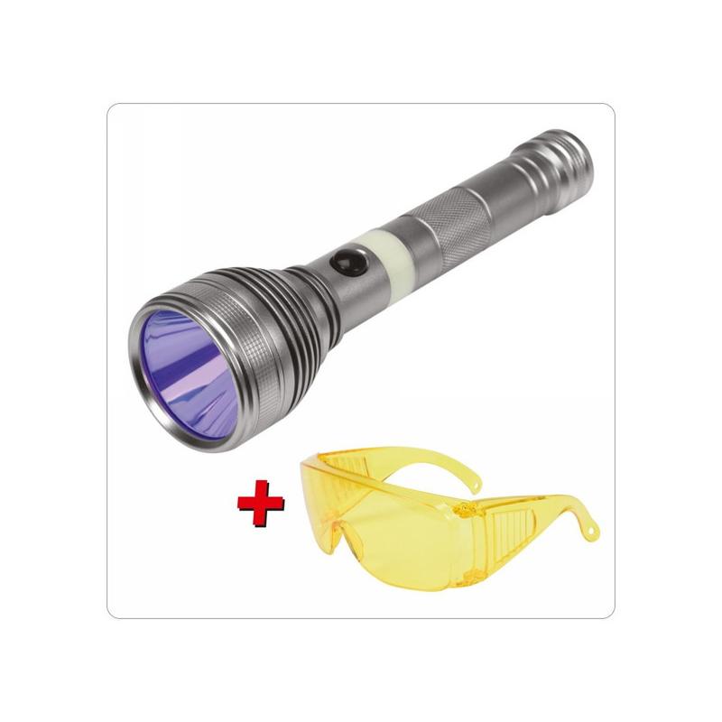 YATO Akkus UV zseblámpa + szemüveg (YT-08588) YATO Akkus UV zseblámpa + szemüveg (YT-08588)