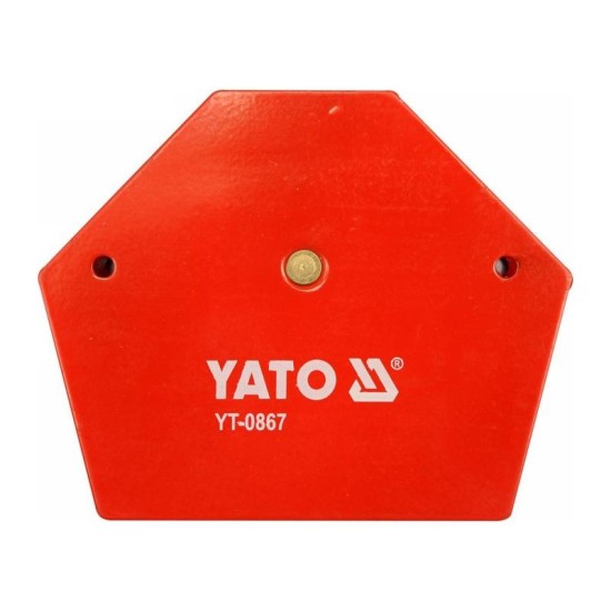 YATO Hegesztési munkadarabtartó mágnes 111 x 136 x 24 mm/34 kg (YT-0867)