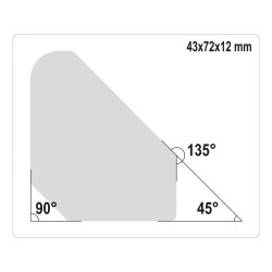 YATO Mini hegesztési munkadarabtartó készlet 4 részes 4,5 kg 45° 90° 135° (YT-08677)