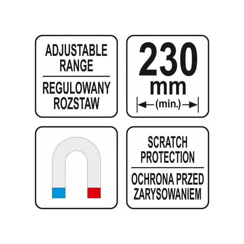 YATO Mágneses papírtörlő tartó (YT-08680)