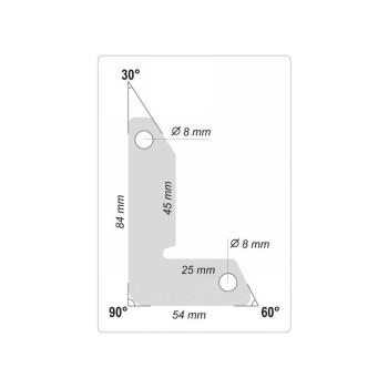 YATO Hegesztési munkadarabtartó mágnes 30-60-90°/25 kg (2 db/cs) (YT-08722)