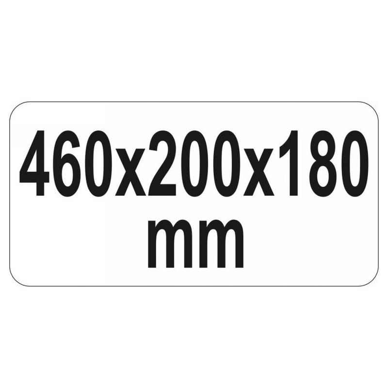 YATO Szerszámosláda fém 460 x 200 x 180 mm (YT-0884)