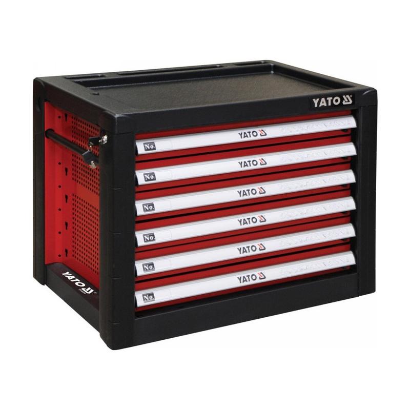 YATO Szerszámos szekrény alsó 6 fiókos (YT-09155)