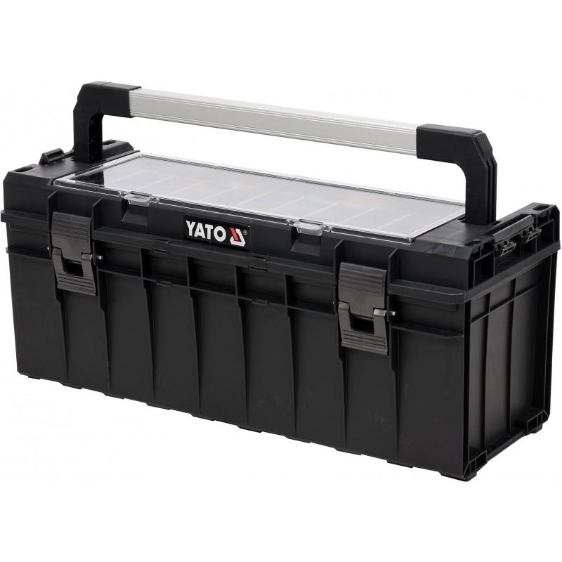 YATO Szerszámosláda organiserrel 650 x 270 x 272 mm (YT-09184) YATO Szerszámosláda organiserrel 650 x 270 x 272 mm (YT-09184)