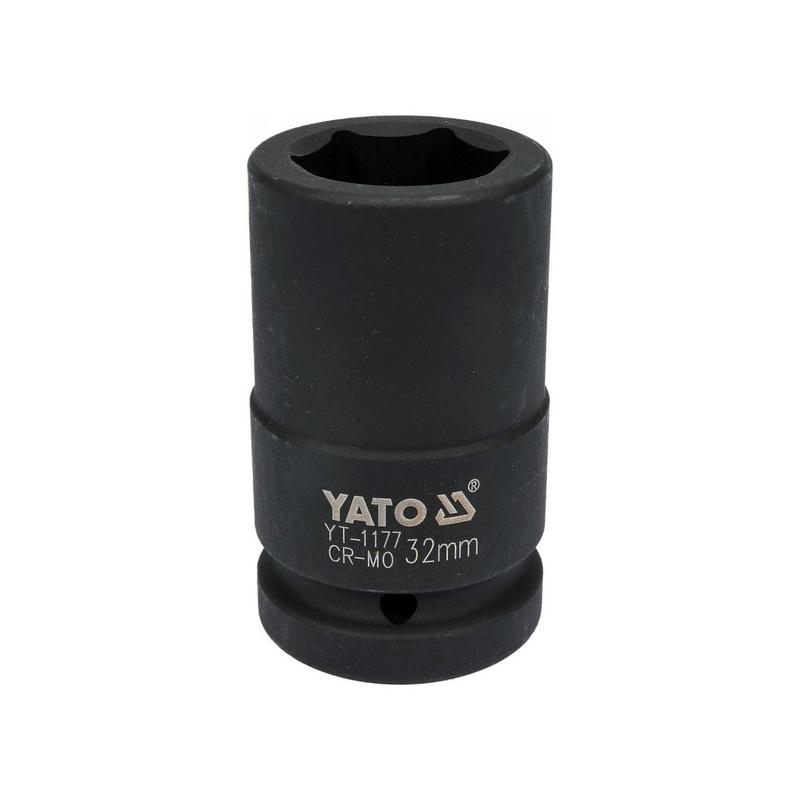 YATO Gépi hosszú dugókulcs 1' 32 mm CrMo (YT-1177)