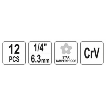 YATO Légkondícionáló szerelő készlet 12 részes 1/4' CrV (YT-12007)