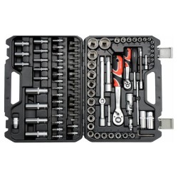 YATO Dugókulcs készlet 94 részes 1/4', 1/2' CrV (YT-12681)