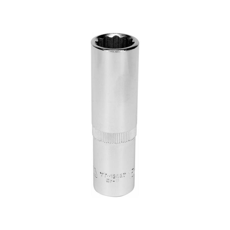 YATO Hosszú dugókulcs 12 szögletű 1/2' 15 mm CrV (YT-12937)