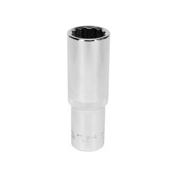 YATO Hosszú dugókulcs 12 szögletű 1/2' 18 mm CrV (YT-12940)