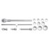 YATO Dugókulcs készlet 15 részes 3/4' 30-60 mm CrV (YT-1334) YATO Dugókulcs készlet 15 részes 3/4' 30-60 mm CrV (YT-1334)