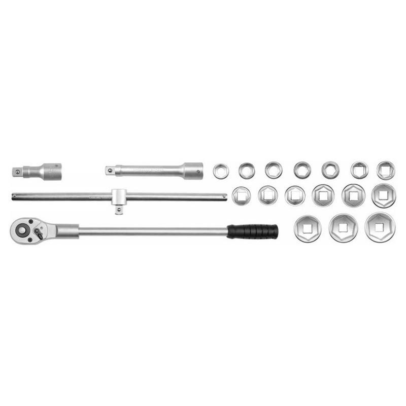 YATO Dugókulcs készlet 20 részes 3/4' 19-50 mm CrV (YT-1335)